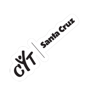 CYT Santa Cruz Die Cut Logo Sticker